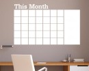 Write & Wipe - Monthly Chalkboard